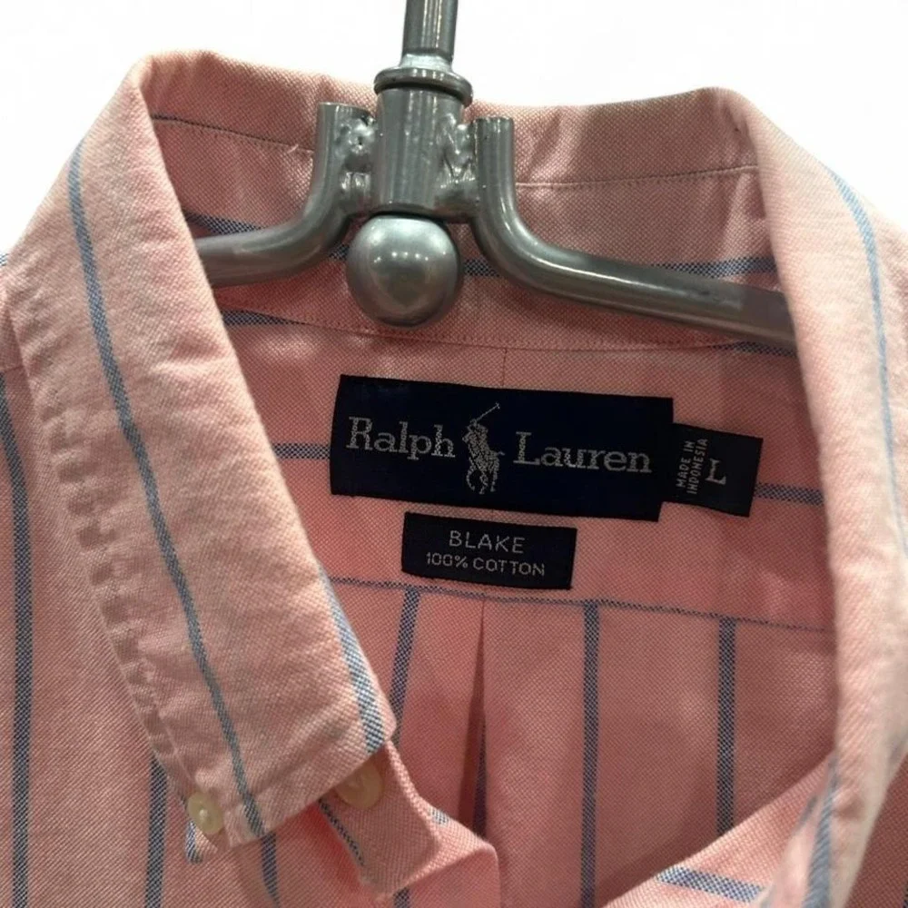 Men's retro Ralph Lauren BLAKE- flesh pony size Large (L5)‎ 27
